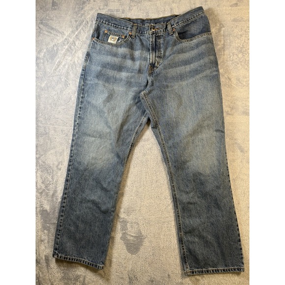 Cinch Other - Cinch Jeans Men's 38x31 MB92834003 Loose Fit Bootcut Straight Denim Blue Wash